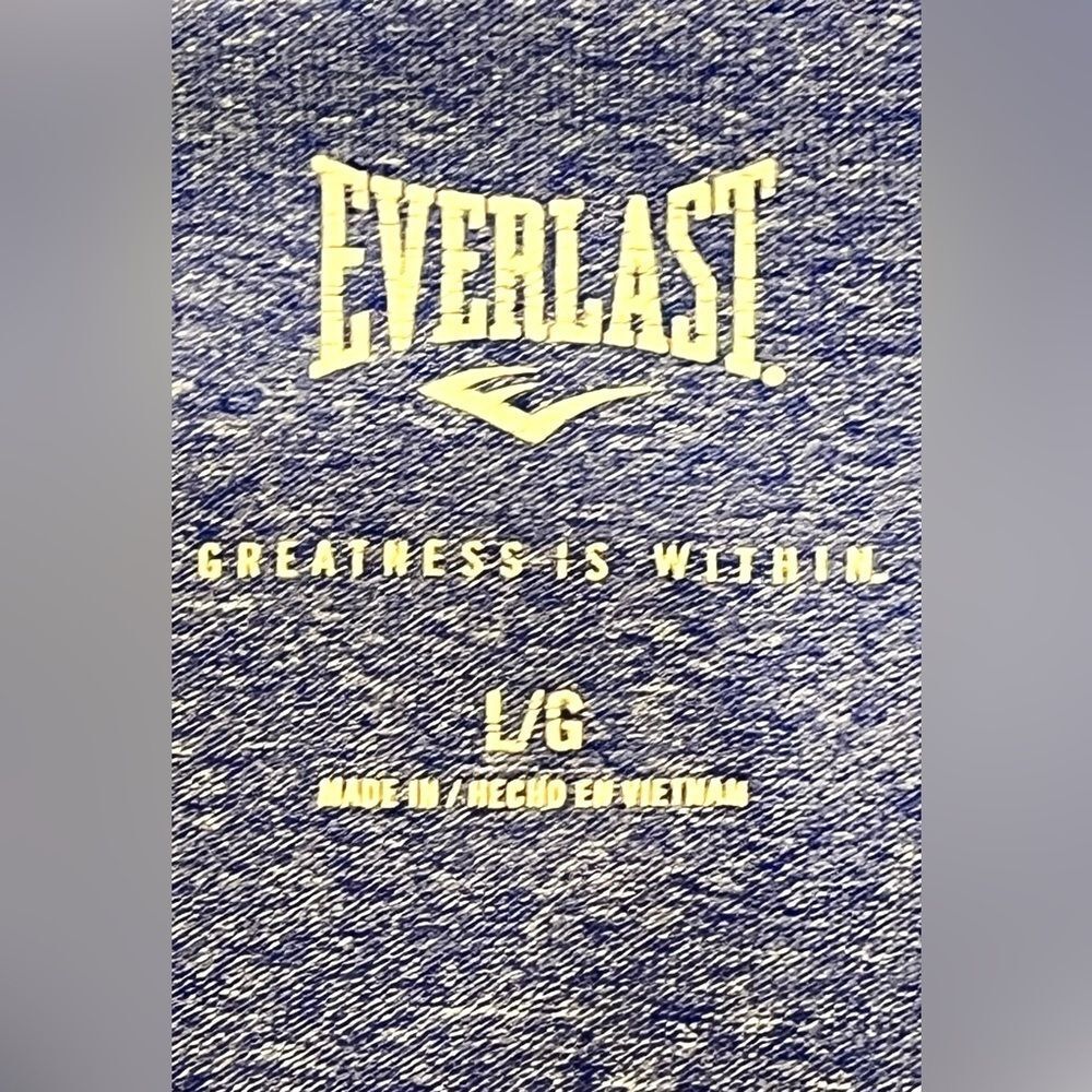 Everlast Blue Top V-Neck T-shirt Women's Polyester + Spandex Short Sleeve Tee - Picture 5 of 14